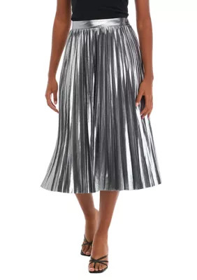 Wonderly Women's Sunburst Pleat Skirt | Belk