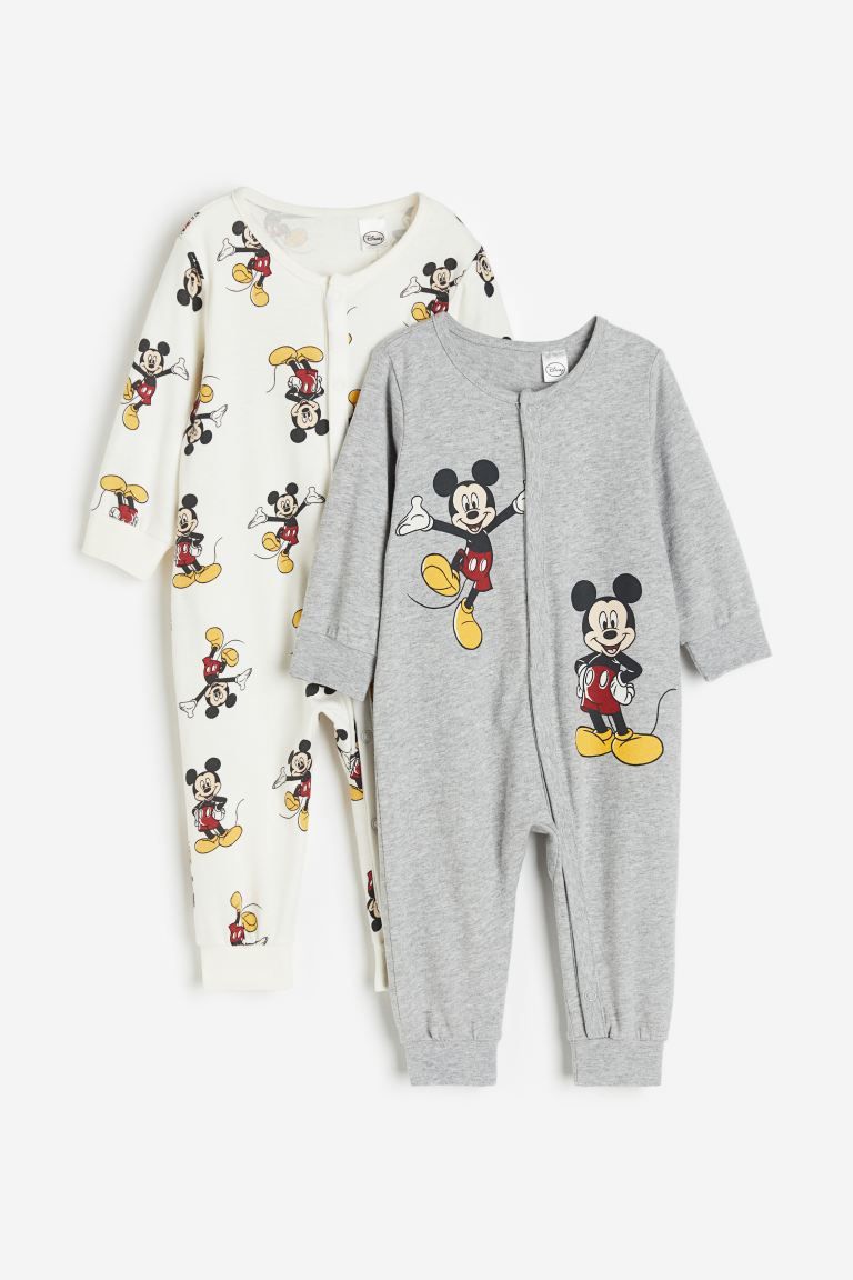 2-pack Printed Pajamas | H&M (US + CA)