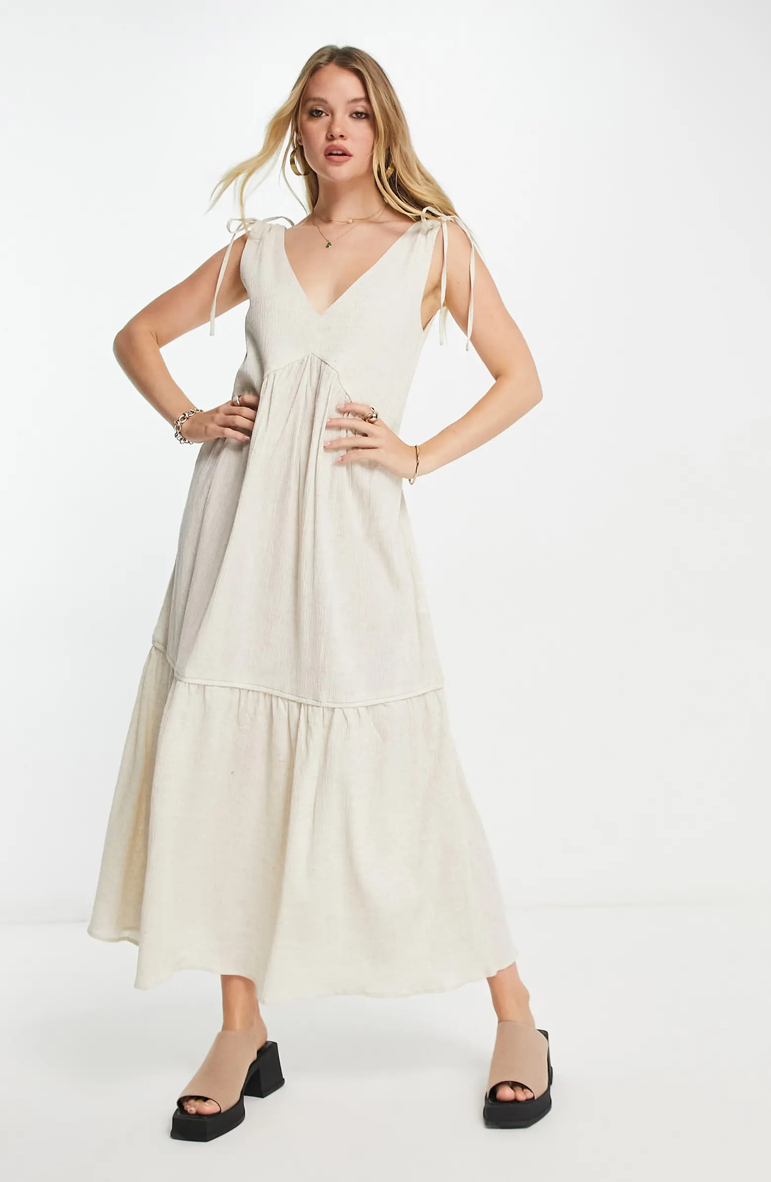 Crinkle Maxi Sundress | Nordstrom