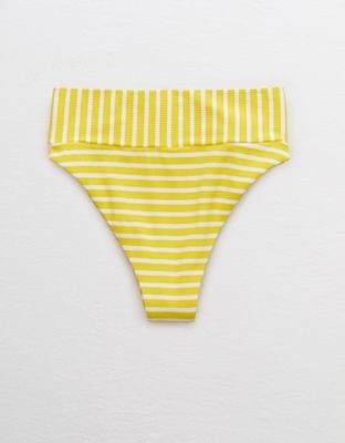 Aerie High Cut Cheeky Bikini Bottom | American Eagle Outfitters (US & CA)