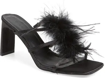 Kayden Feather Slide Sandal (Women) | Nordstrom Rack