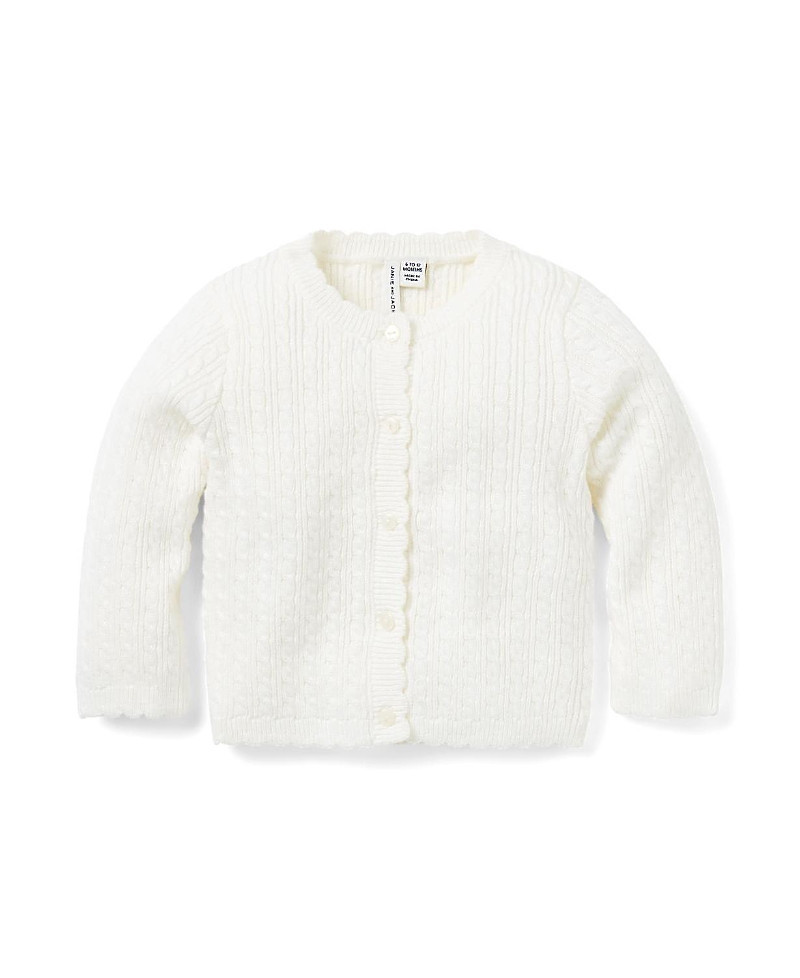 Janie and Jack Girls' Cable Knit Cardigan - Baby | Bloomingdale's (US)
