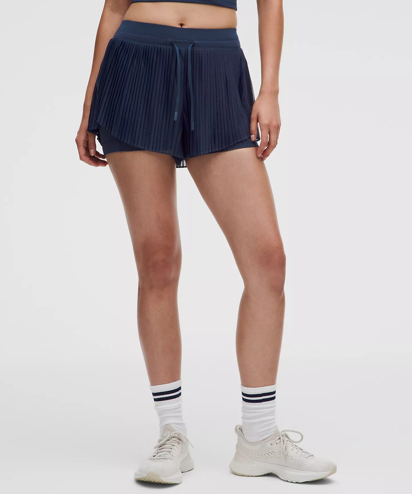 Ace Advantage High-Rise Pleated Tennis Short 2" | Lululemon (US)