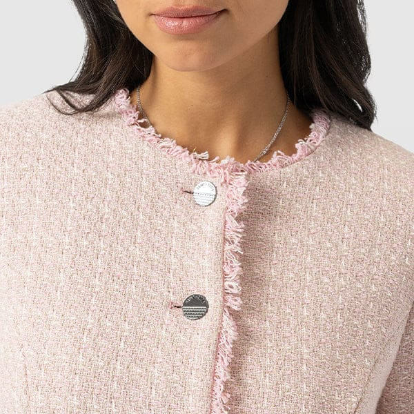 Ashby Jacket - Pale Pink | Saint + Sofia