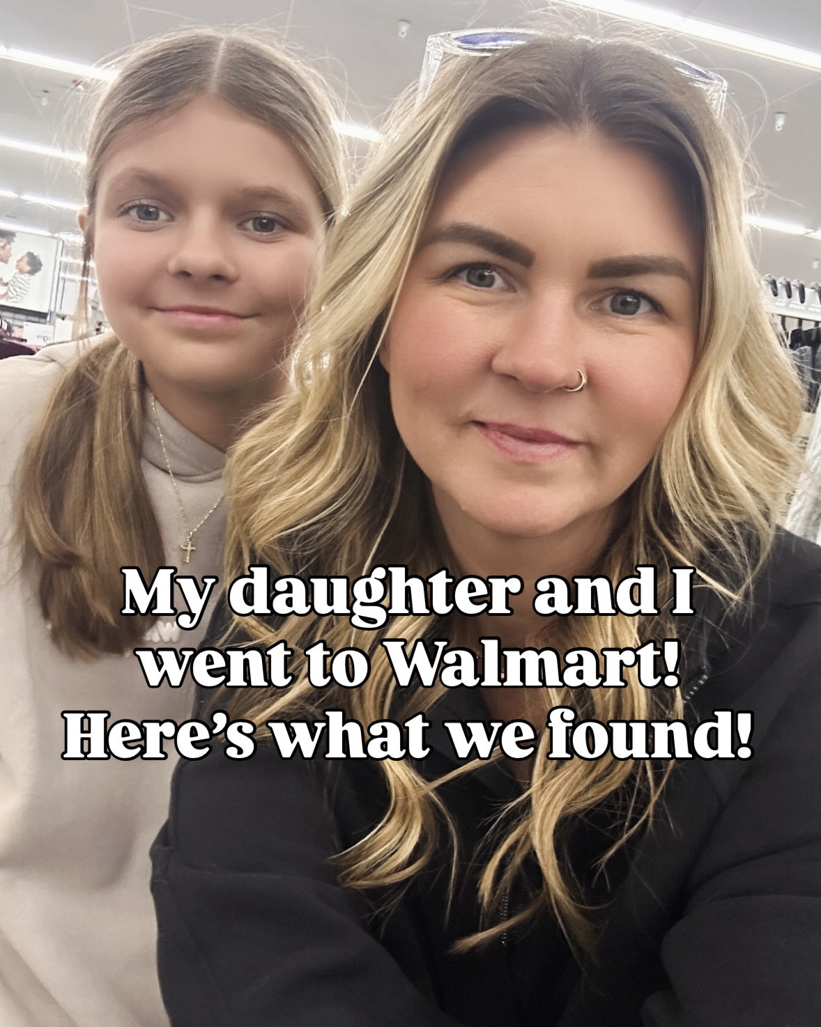 Girls day at the Walmart! ❤️ 

#LTKmomlife #LTKdayinmylife #LTKootd