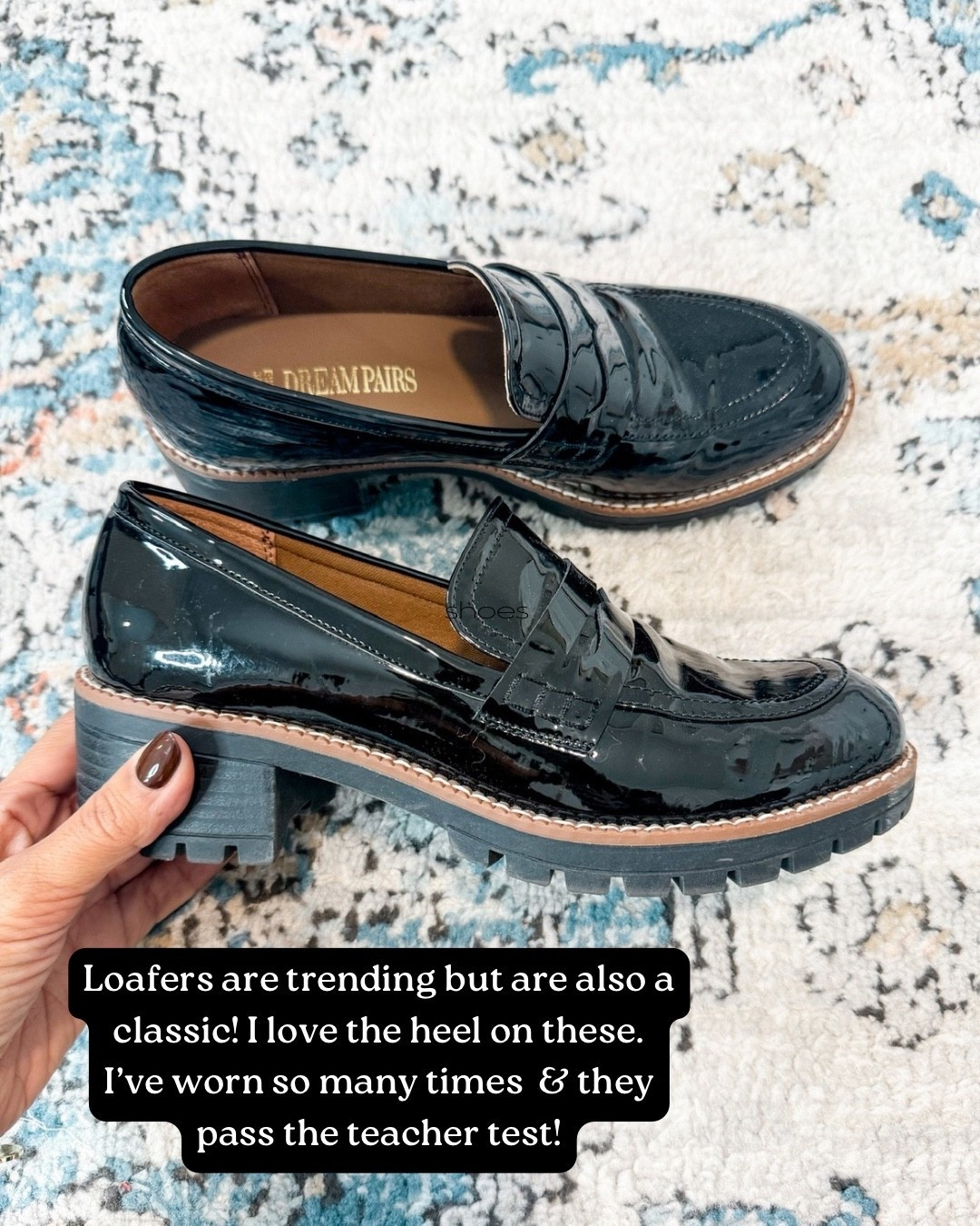 Amazon loafers that are so comfy and cool!
Come in other colors and a version that is not patent leather 

#LTKShoeCrush #LTKWorkwear #LTKStyleTip