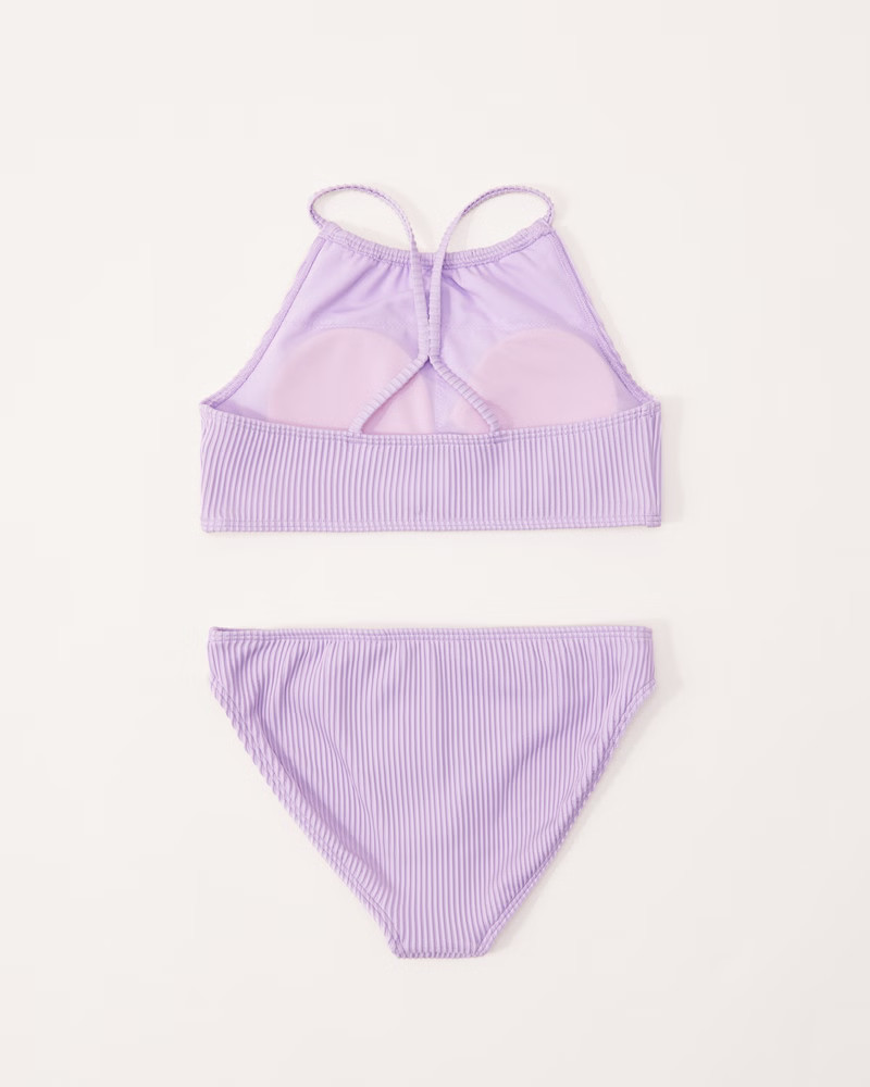 high-neck two-piece swimsuit | Abercrombie & Fitch (US)