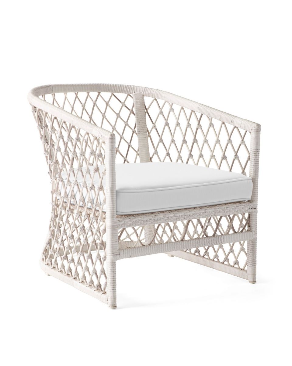 Capistrano Lounge Chair - Driftwood | Serena and Lily