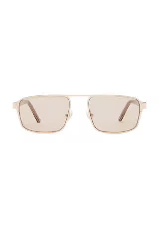 Lu Goldie Billie Sunglasses in Tan from Revolve.com | Revolve Clothing (Global)