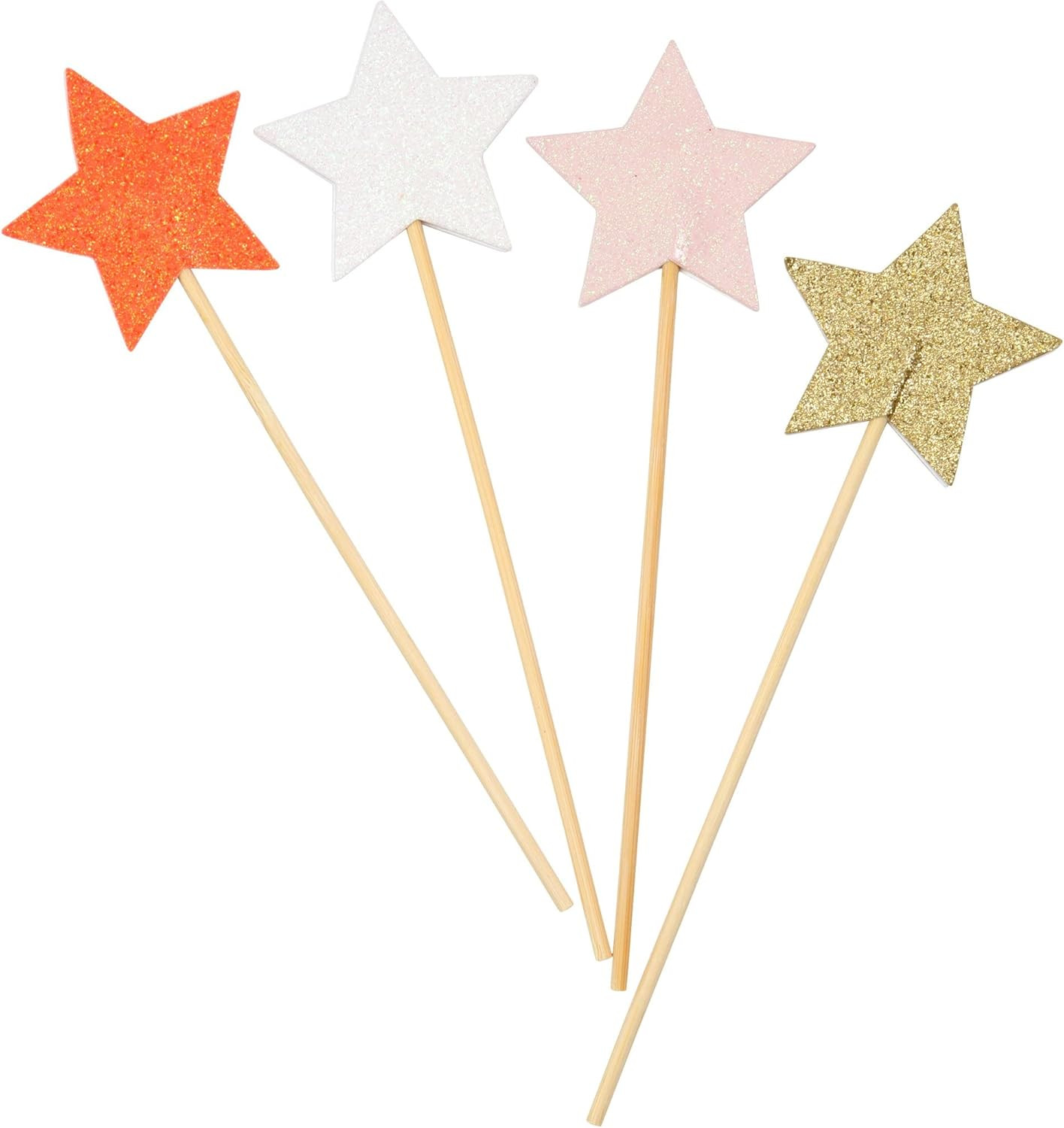 Meri Meri Glitter Star Wands (Pack of 8) | Amazon (US)