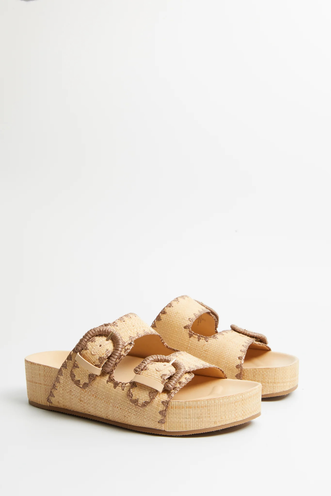 Raffia Solea Sandals | Tuckernuck (US)