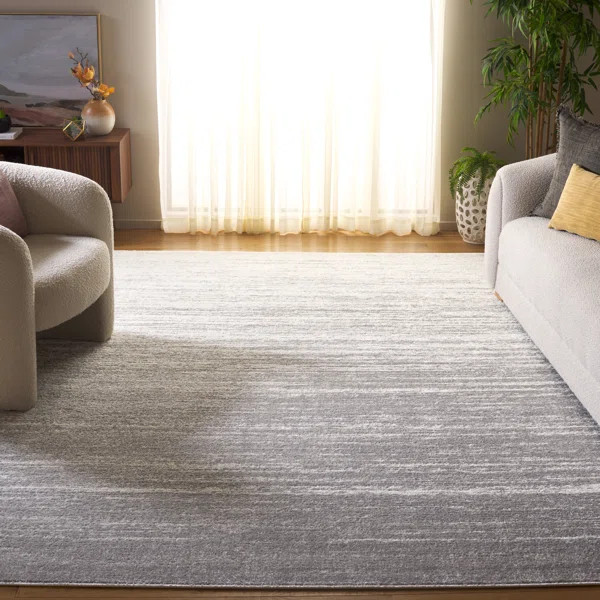 Bethlyn Grey/Light Gray Area Rug | Wayfair North America