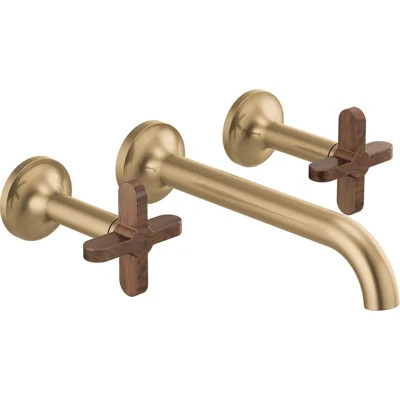 Odin® Two-Handle Wall Mount Lavatory Faucet | Wayfair North America