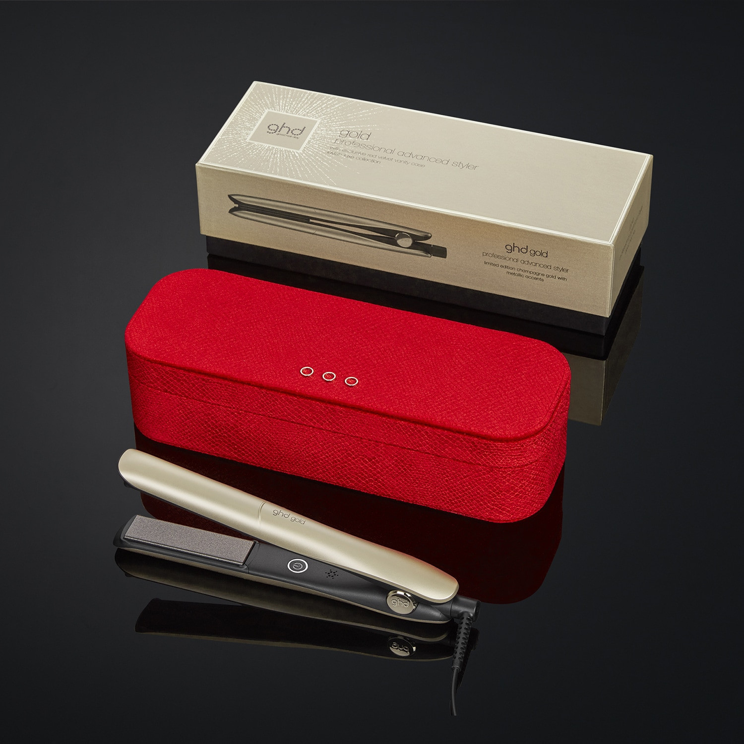 GHD GOLD® HAIR STRAIGHTENER IN CHAMPAGNE GOLD | ghd (UK)