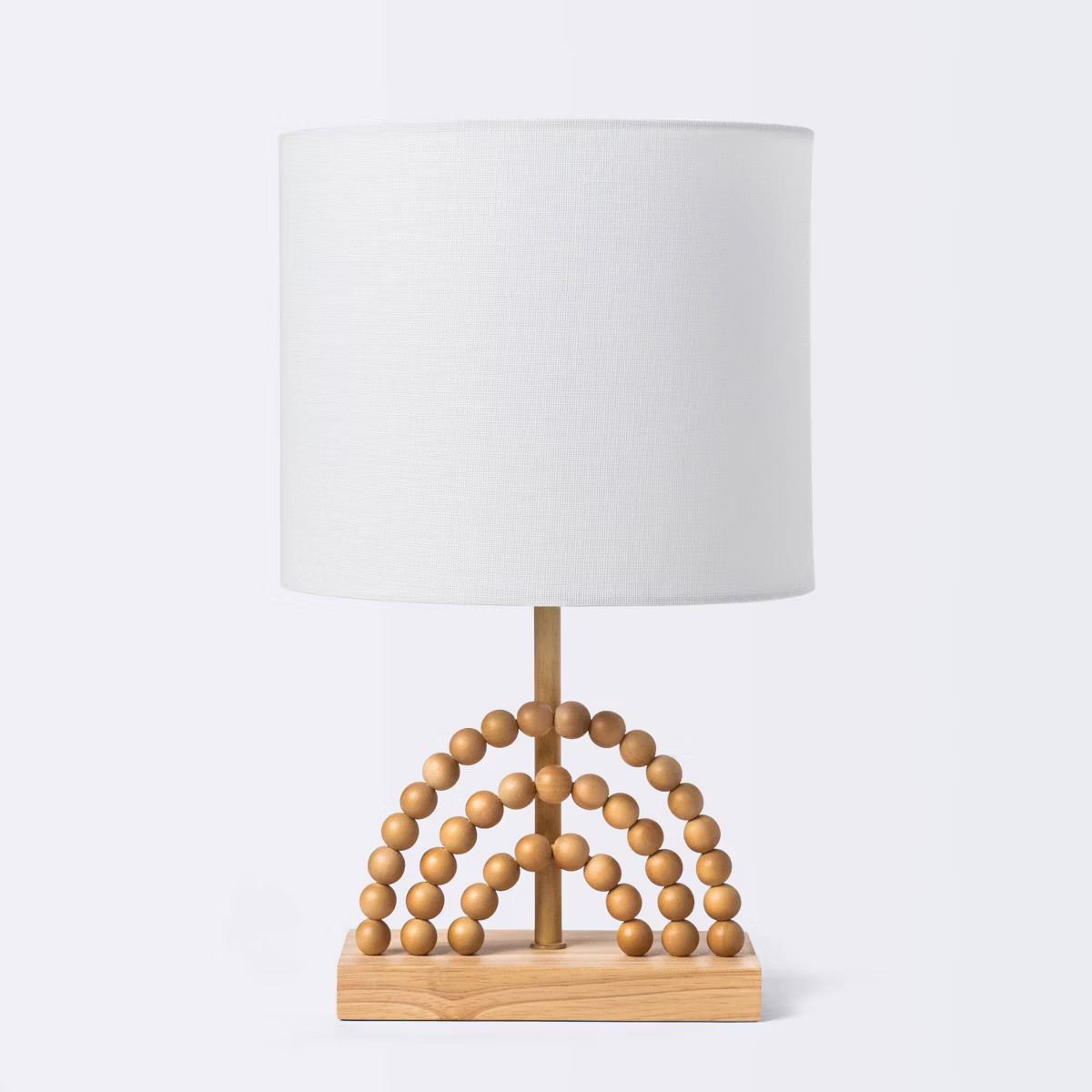 Novelty Wood Rainbow Table Lamp - Light Wood - Cloud Island™ | Target