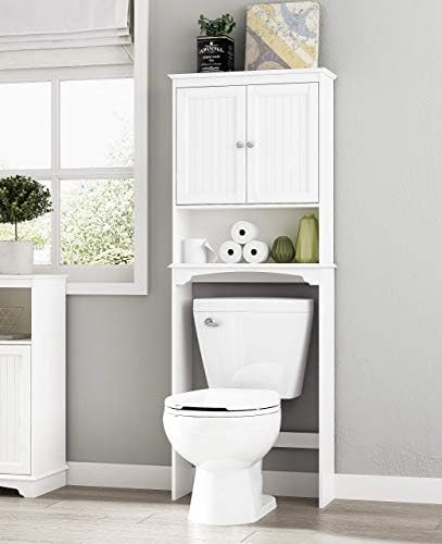 Spirich Home Over The Toilet Storage Cabinet, Bathroom Shelf Over Toilet, Bathroom Storage Cabine... | Amazon (US)