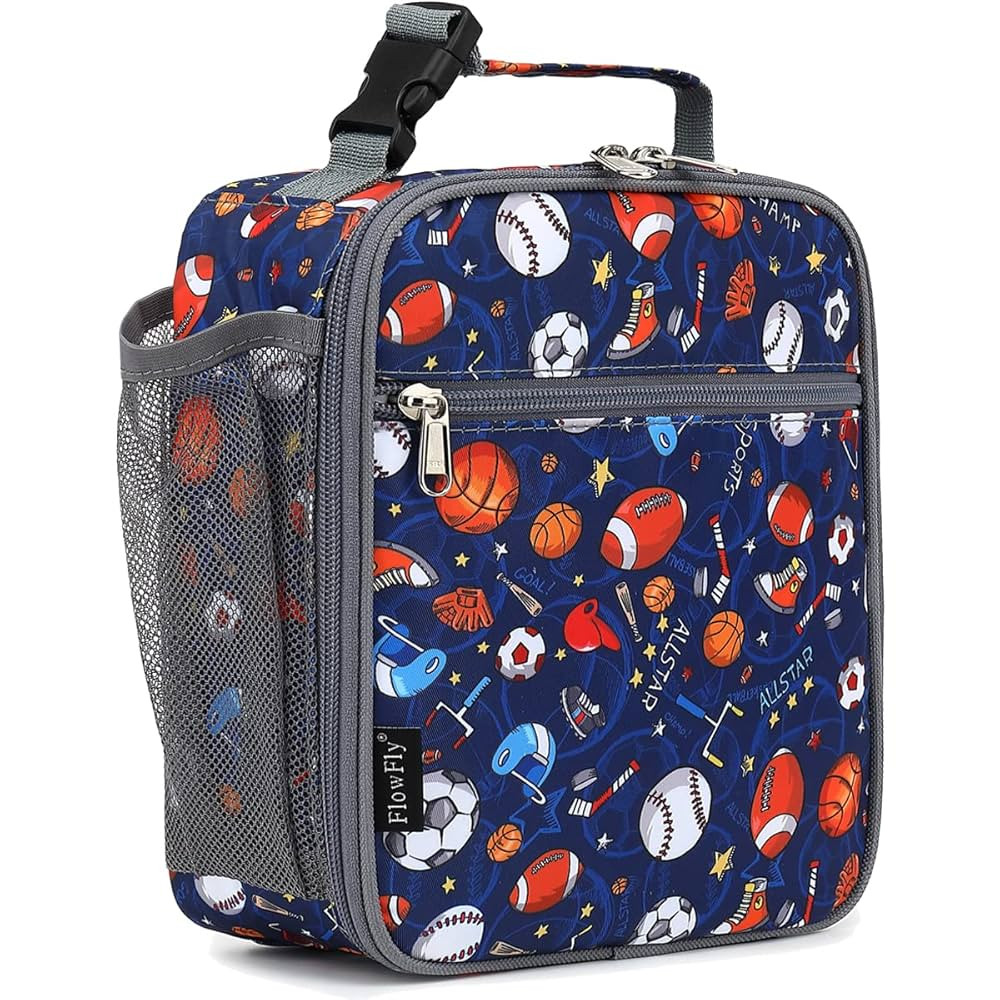 FlowFly Kids Lunch Box Insulated Soft Bag Mini Cooler Back to School Thermal Meal Tote Kit for Gi... | Amazon (CA)