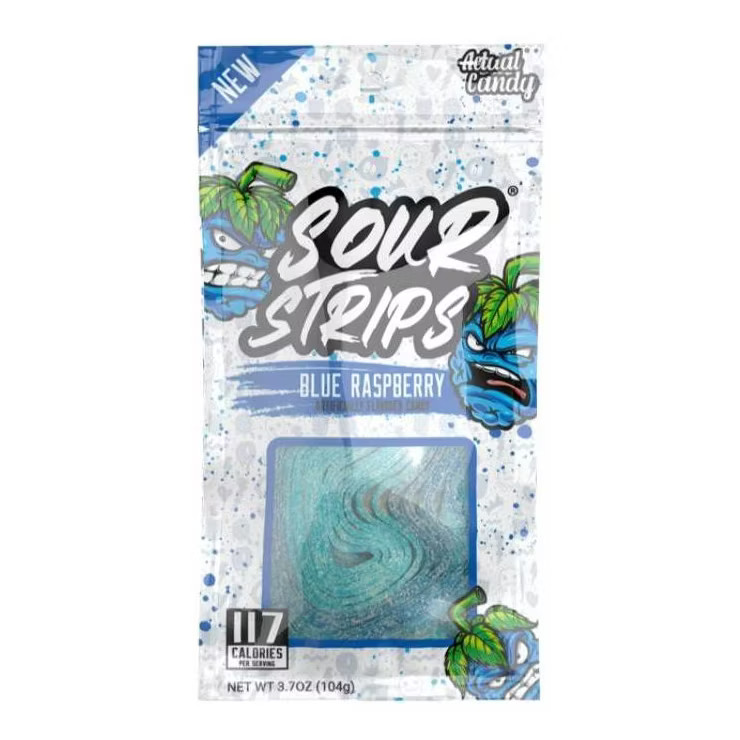 Sour Strips Blue Raspberry - 3.7oz | Target