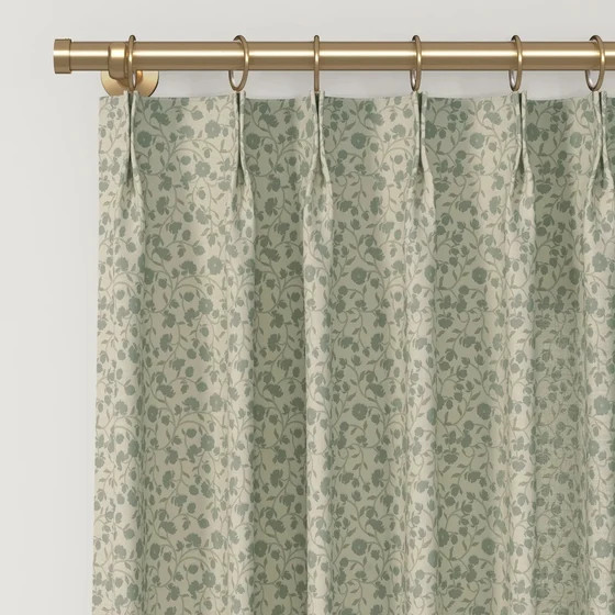Rebecca Hughes Vintage Print Cotton Cafe Curtains | TWOPAGES