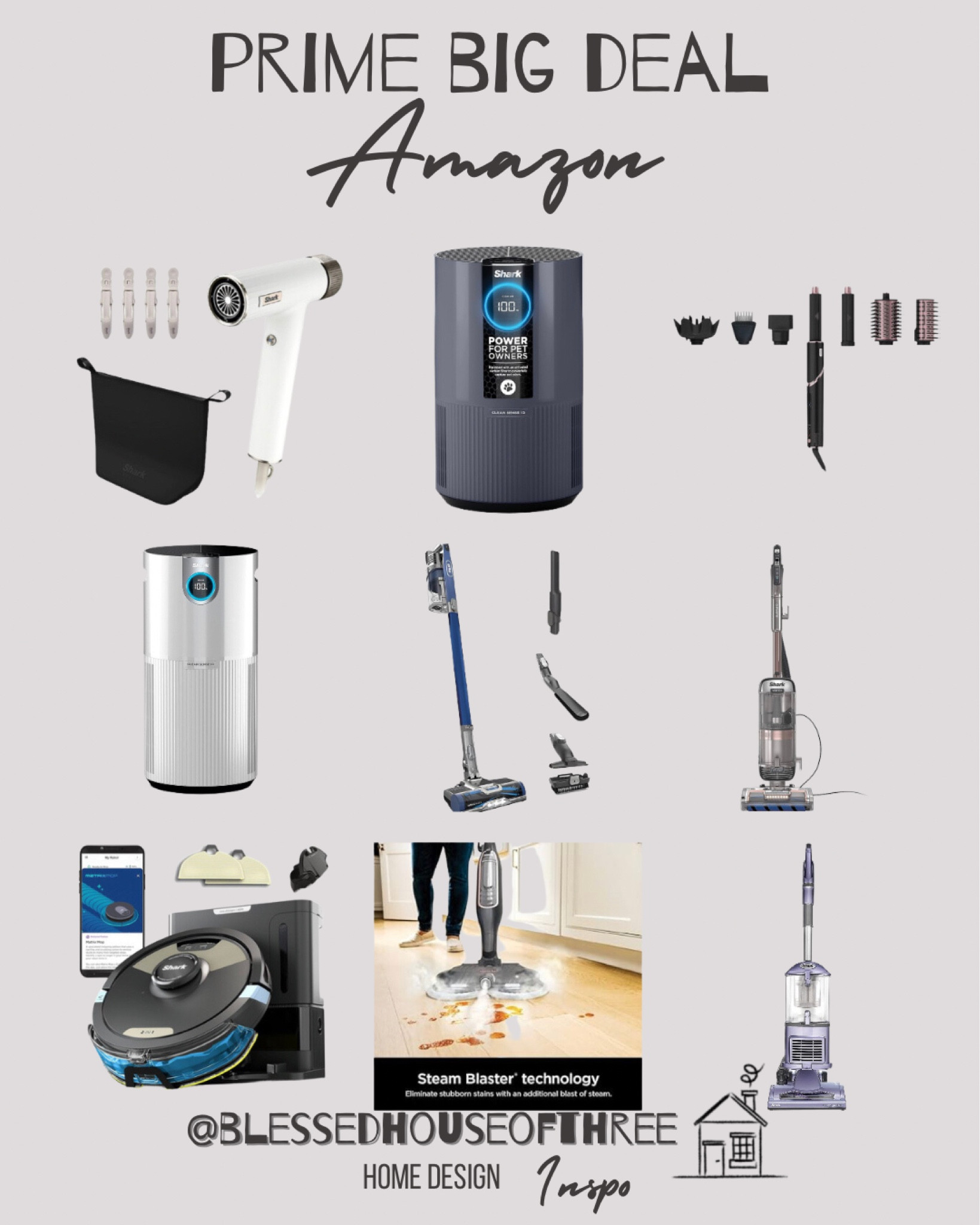 Up to 49% off shark products

Gift for her / amazon deals / amazon sale / shark robot vacuum / shark hair dryer / shark auto wrap / beauty essentials/ gift for home / shark cordless vacuum / shark air purifier / floor steamer 

#LTKxPrime #LTKGiftGuide #LTKsalealert