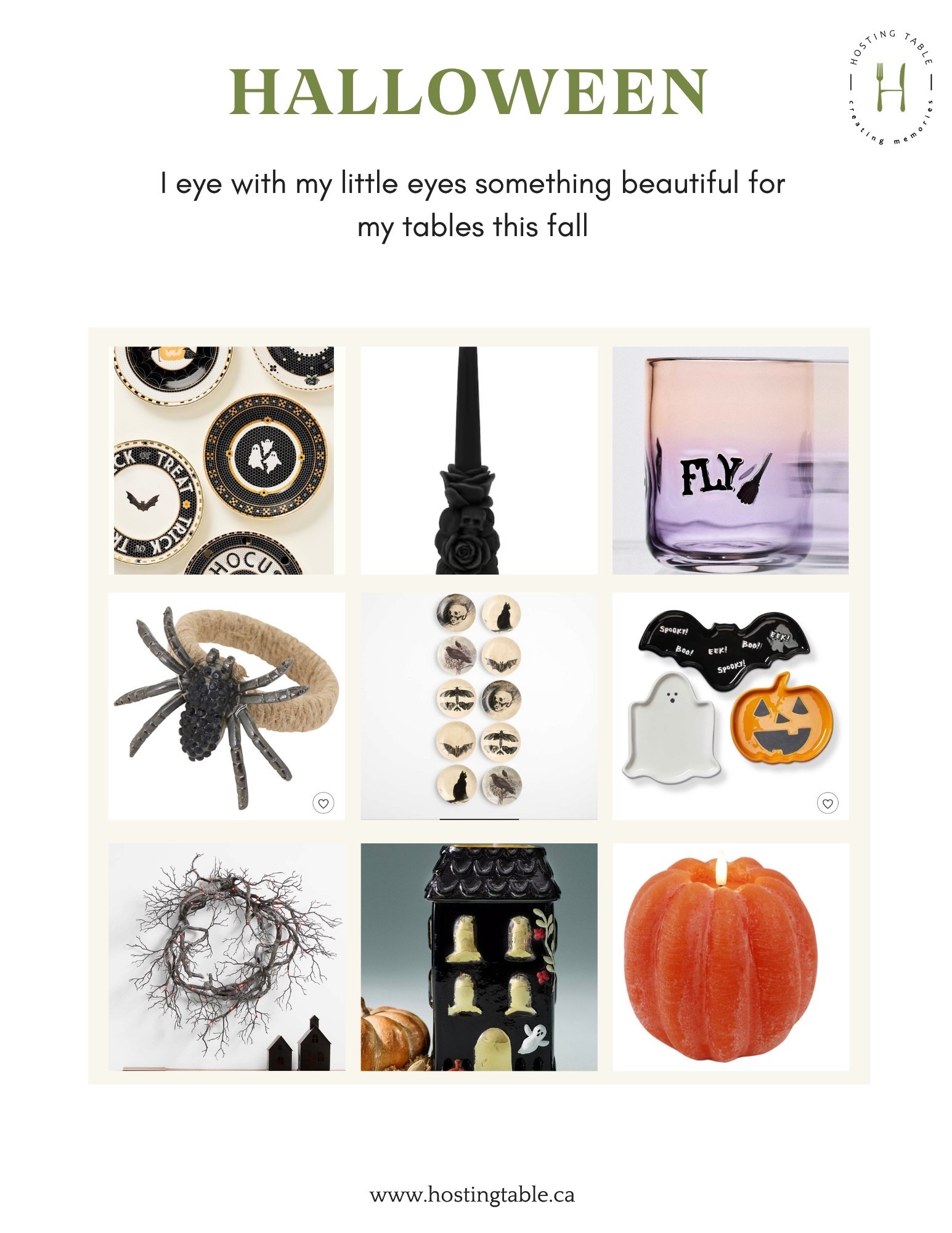 Create a themed tablescape with small details

#LTKcanada #LTKfall #LTKhome
