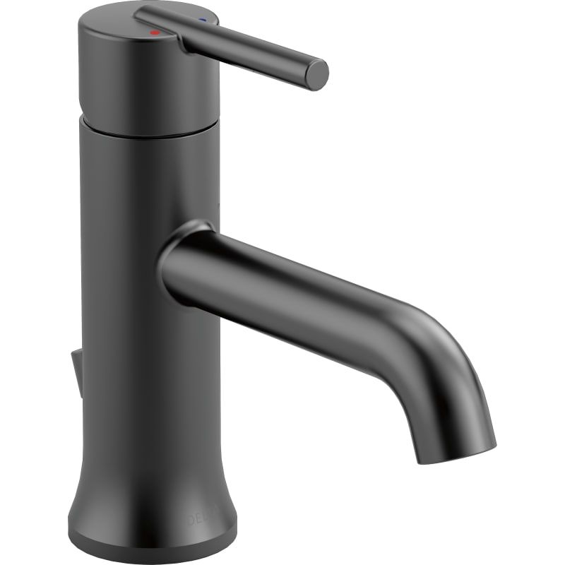 Delta 559LF-MPU Trinsic 1.2 GPM Single Hole Bathroom Faucet with Metal Pop-Up Dr | Build.com, Inc.