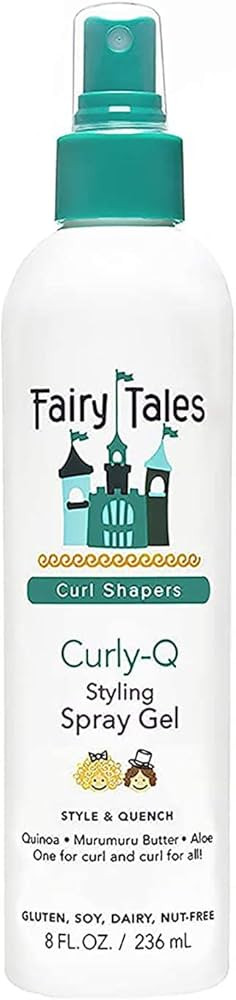 Fairy Tales Curly Q Kids Styling Spray Gel - 8 oz - Paraben , Sulfate , Gluten and Nut Free - Dai... | Amazon (US)