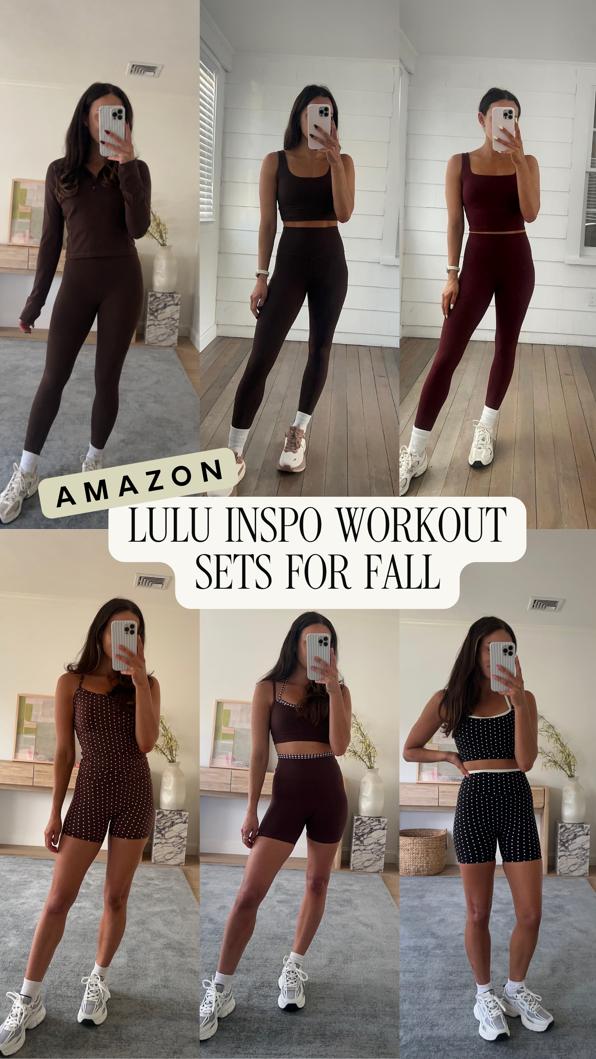Amazon lulu inspo workout sets for fall!

amazon finds, amazon fashion, affordable fashion, fall style, fall fashion 

 #LTKSeasonal