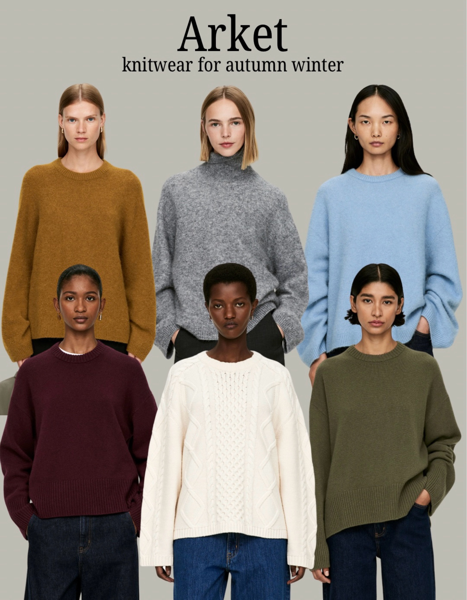 Arket knitwear 🧶 Shop 20% off 

#LTKluxury #LTKautumn #LTKeurope