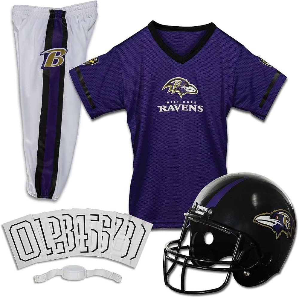 Franklin Sports NFL Youth Football Uniform Set for Boys & Girls - Includes Helmet, Jersey & Pants... | Amazon (US)