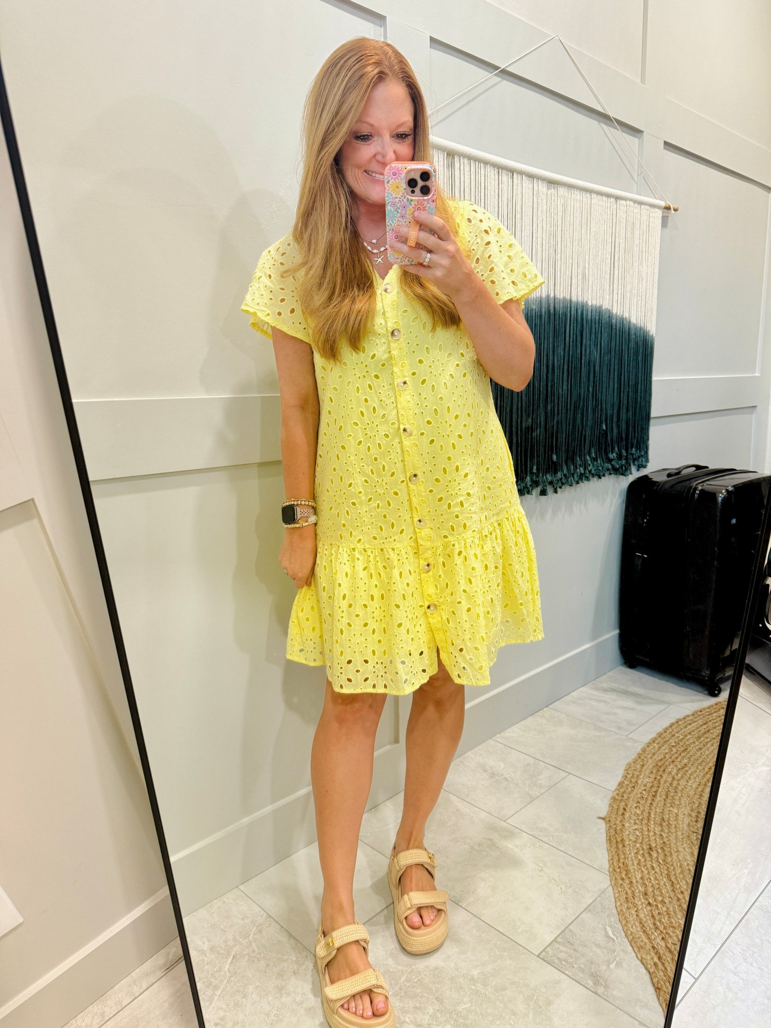 Love this dress from Amazon! It comes in multiple colors & has pockets! Perfect for church, work, or teaching! 

I'm wearing a M & I'm 5'5"

Amazon Fashion