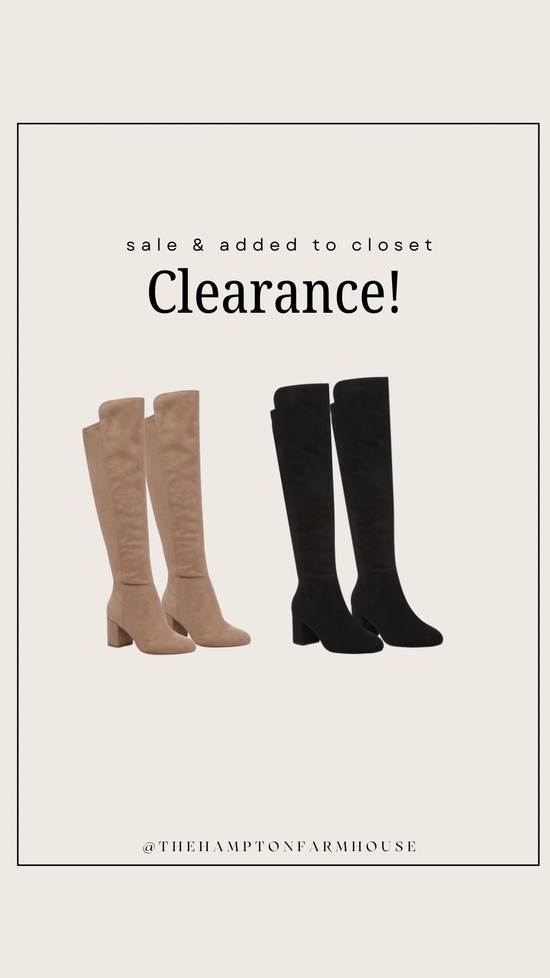 Clearance ⚡️ My favorite knee boots! 

#LTKSaleAlert #LTKStyleTip #LTKShoeCrush