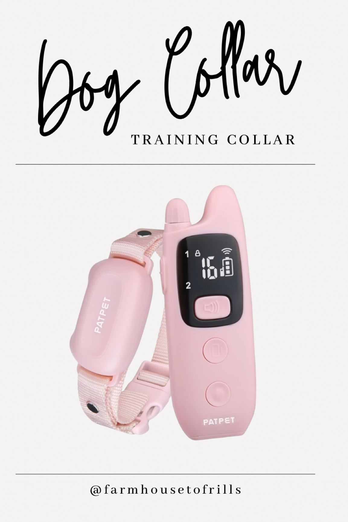 This has been great for training purposes with our golden retriever puppy! Under $30! #dogtraining #dogs #amazonfinds #amazondeals #founditonamazon

#LTKFindsUnder50 #LTKSaleAlert #LTKStyleTip