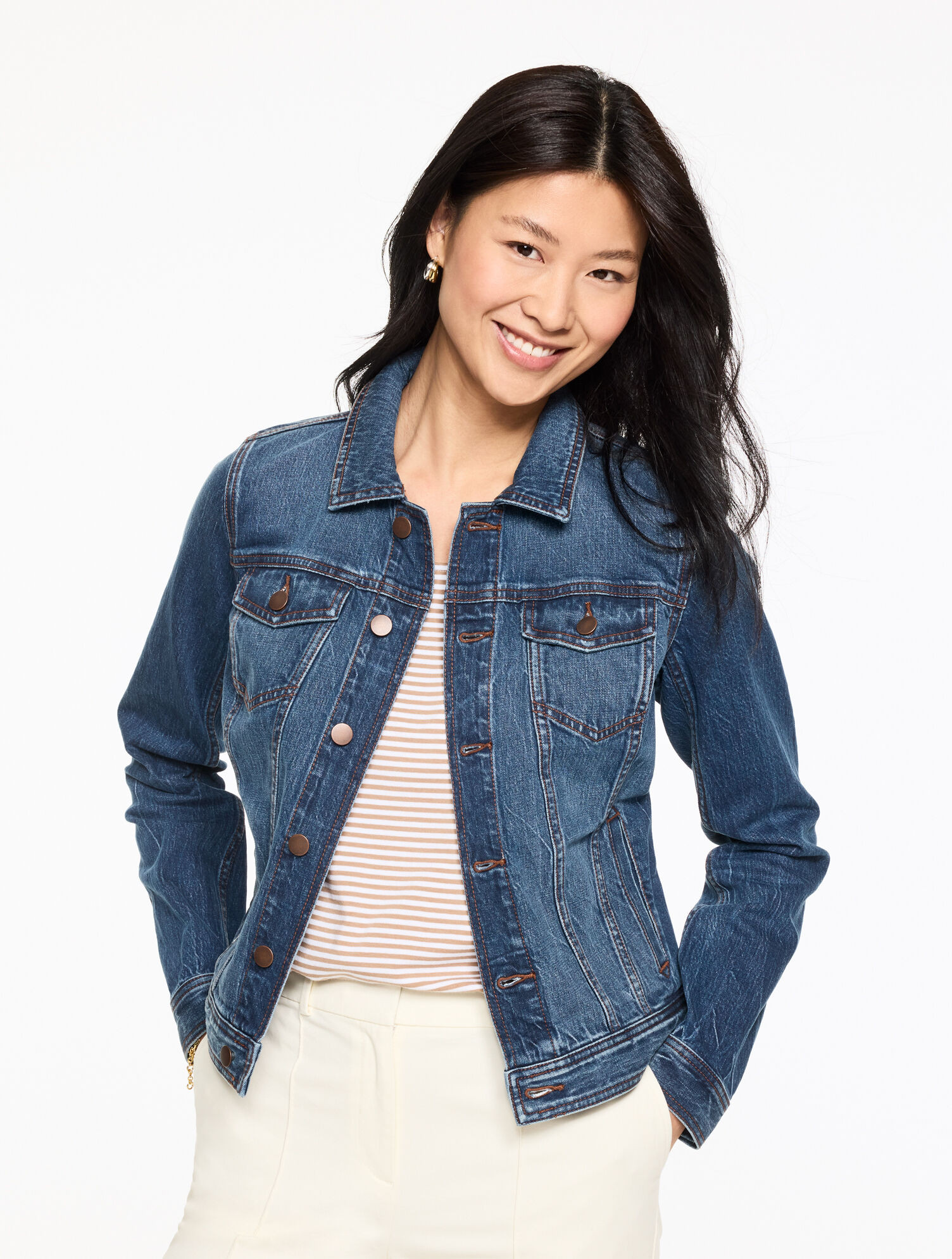 Classic Jean Jacket - Isla Wash | Talbots