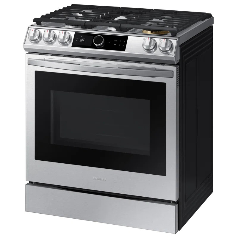 30" 6 cu. ft. Smart Slide-In Gas Range with Griddle | Wayfair North America