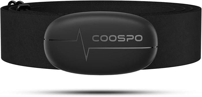 COOSPO H6 Heart Rate Monitor Chest Strap Bluetooth 4.0 ANT+ IP67 Chest Heart Rate Sensor for Pelo... | Amazon (US)