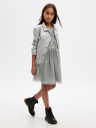 Kids Tulle Sequin Dress | Gap (US)