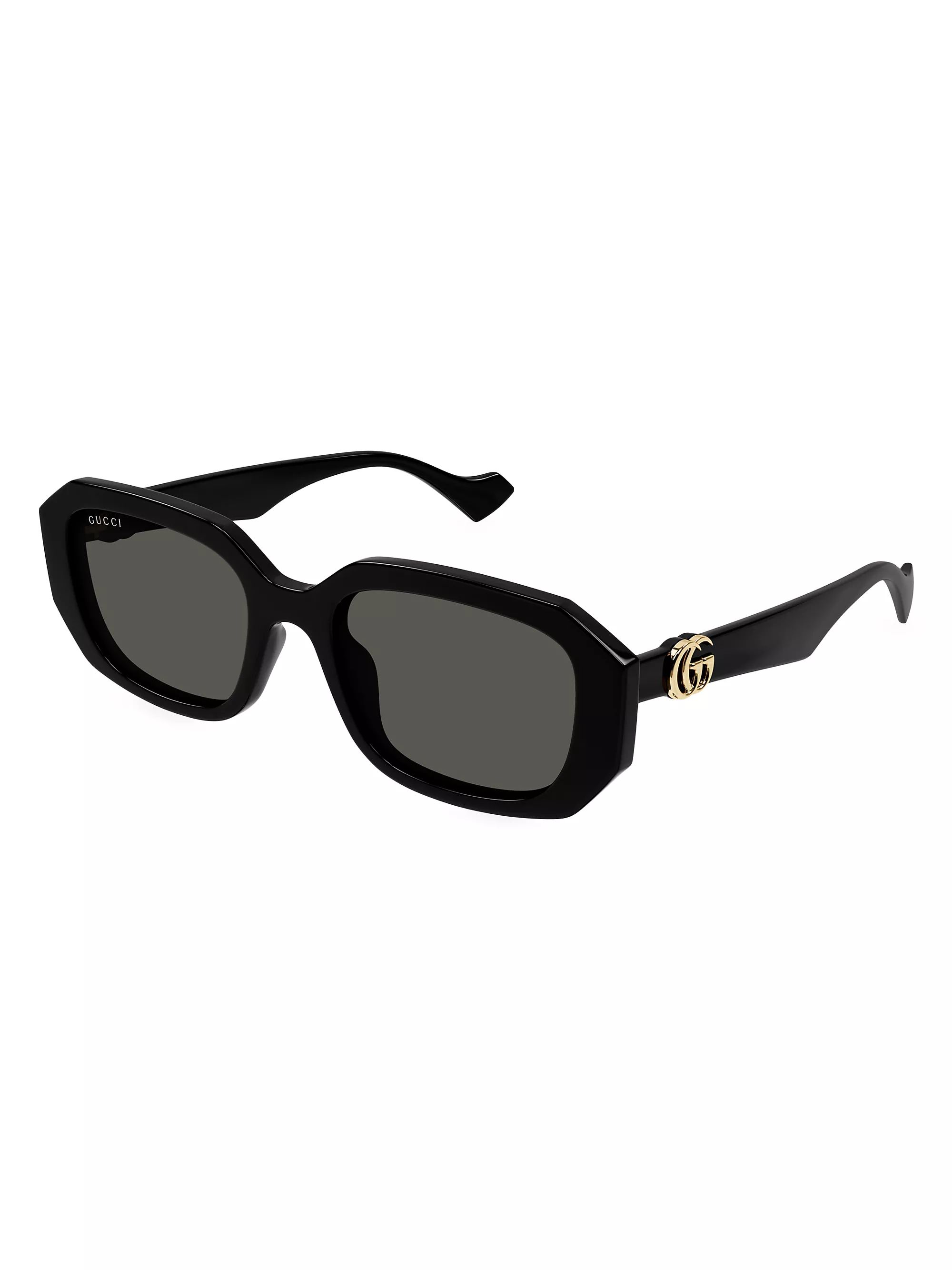 GG Generation Light 54MM Rectangular Sunglasses | Saks Fifth Avenue
