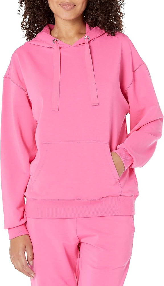 The Drop Women's Remi Loose French Terry Long Sleeve Hoodie Sweatshirt | Amazon (US)