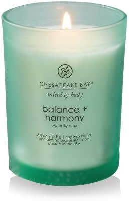 Chesapeake Bay Candle Scented Candle, Balance + Harmony (Water Lily Pear), Medium | Amazon (US)