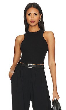 LNA Detra Tank in Black from Revolve.com | Revolve Clothing (Global)