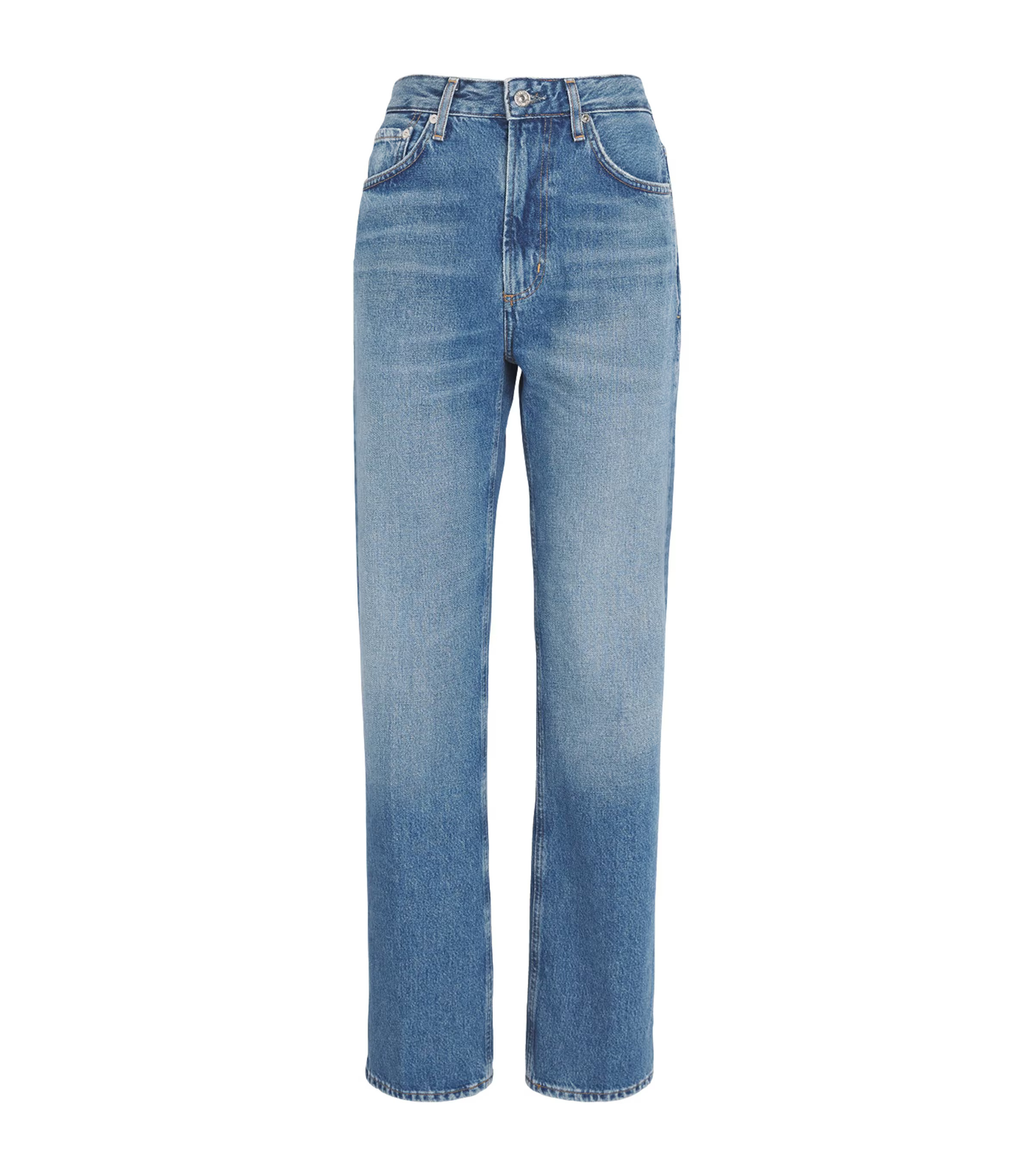 Citizens of Humanity High-Waist Zurie Straight Jeans | Harrods