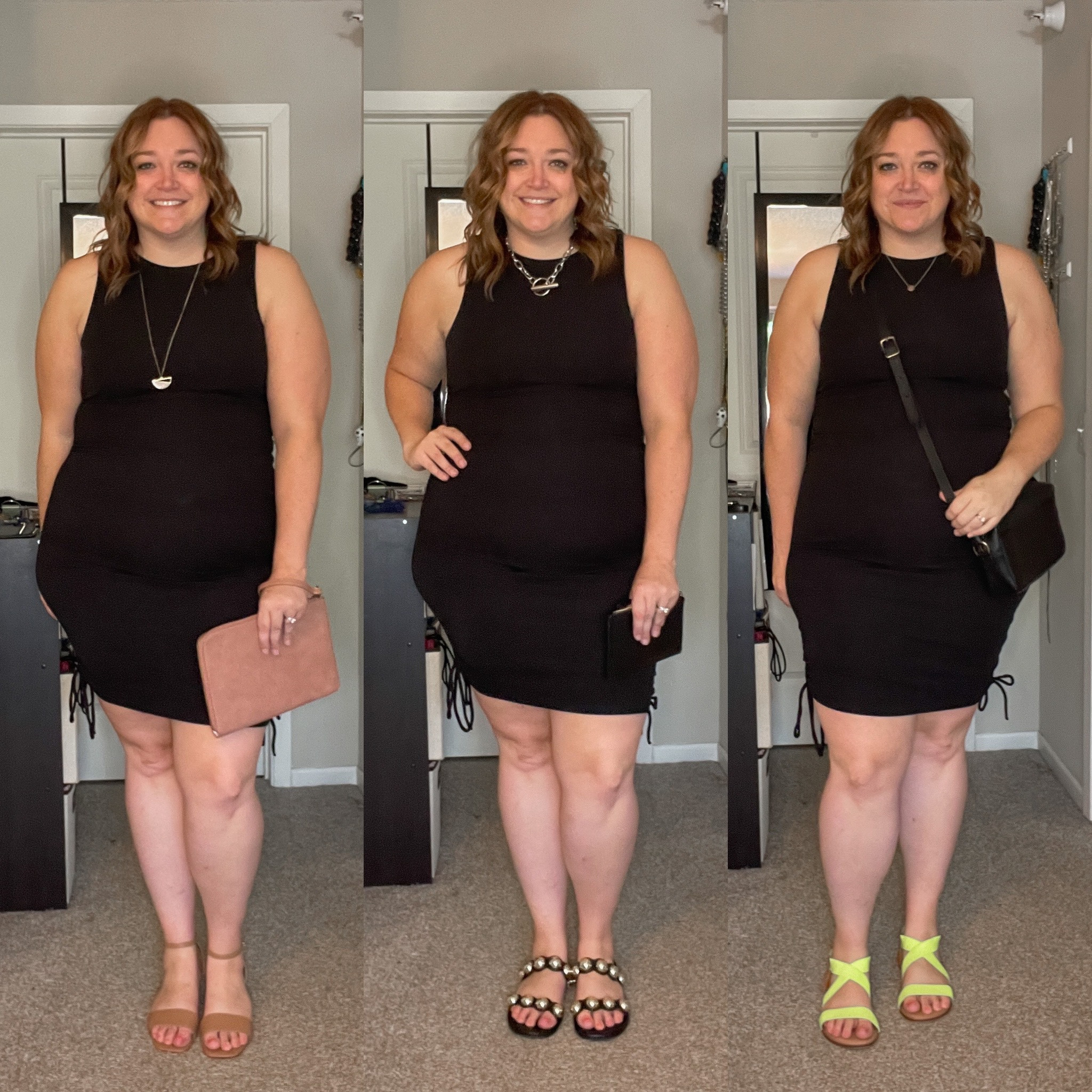 Lulus dress styled 3 ways. Linking what I can/similar items!

#LTKcurves #LTKstyletip #LTKFind