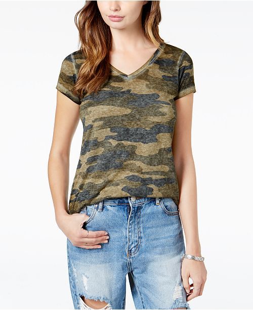 Camo-Print T-Shirt | Macys (US)