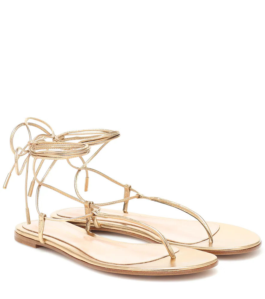 Gianvito Rossi Gwyneth thong sandals | Mytheresa (US/CA)