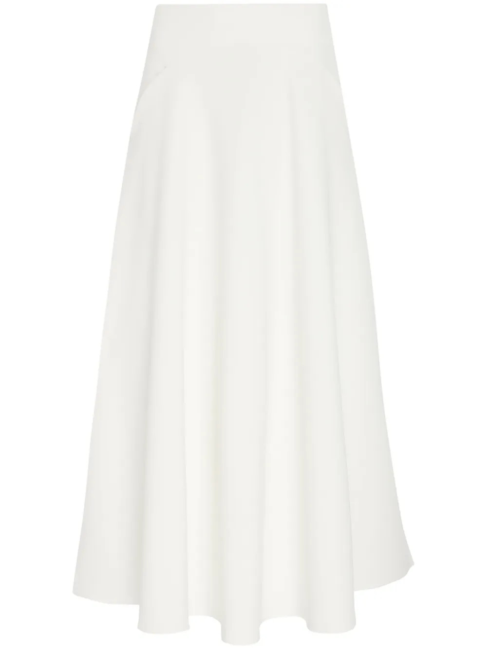 Rosetta Getty Arced Maxi Skirt | White | FARFETCH SK | Farfetch Global