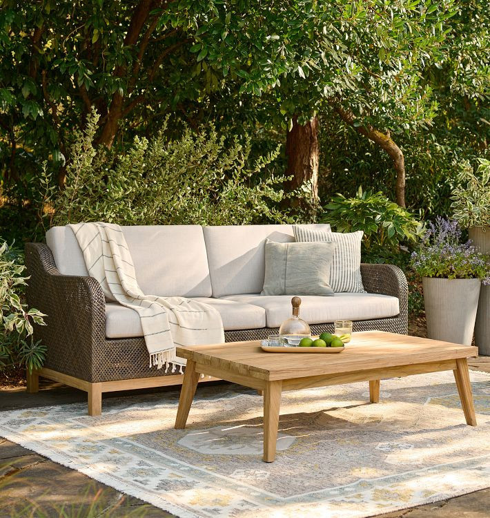 Gerald Wicker Sofa | Rejuvenation