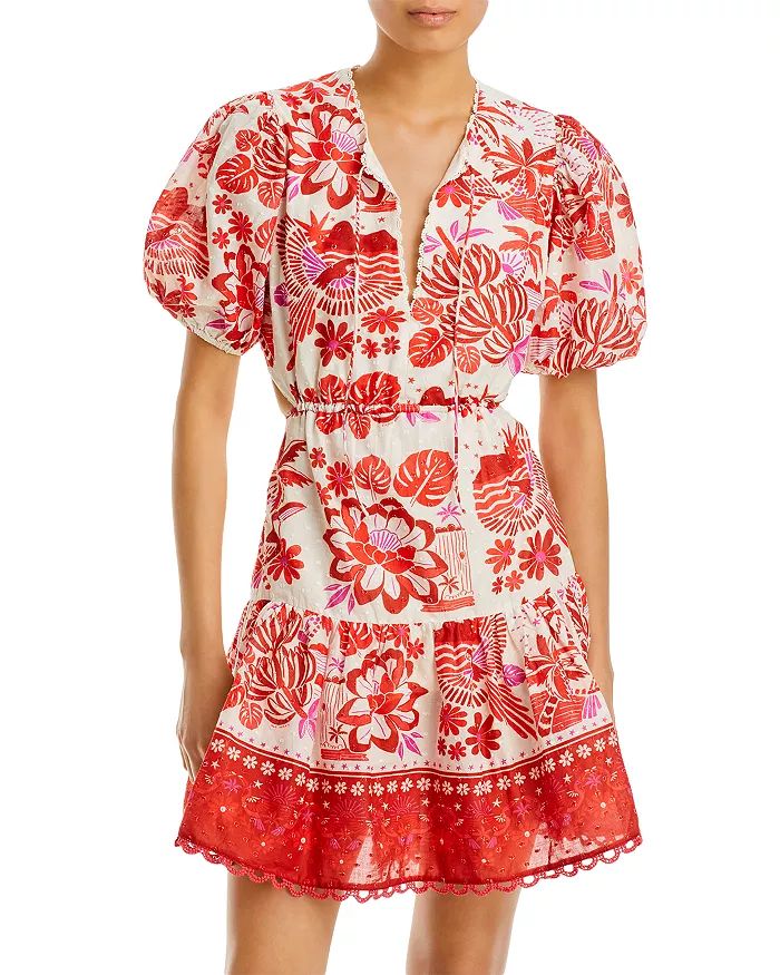 Rio Tiles Cotton Mini Dress | Bloomingdale's (US)