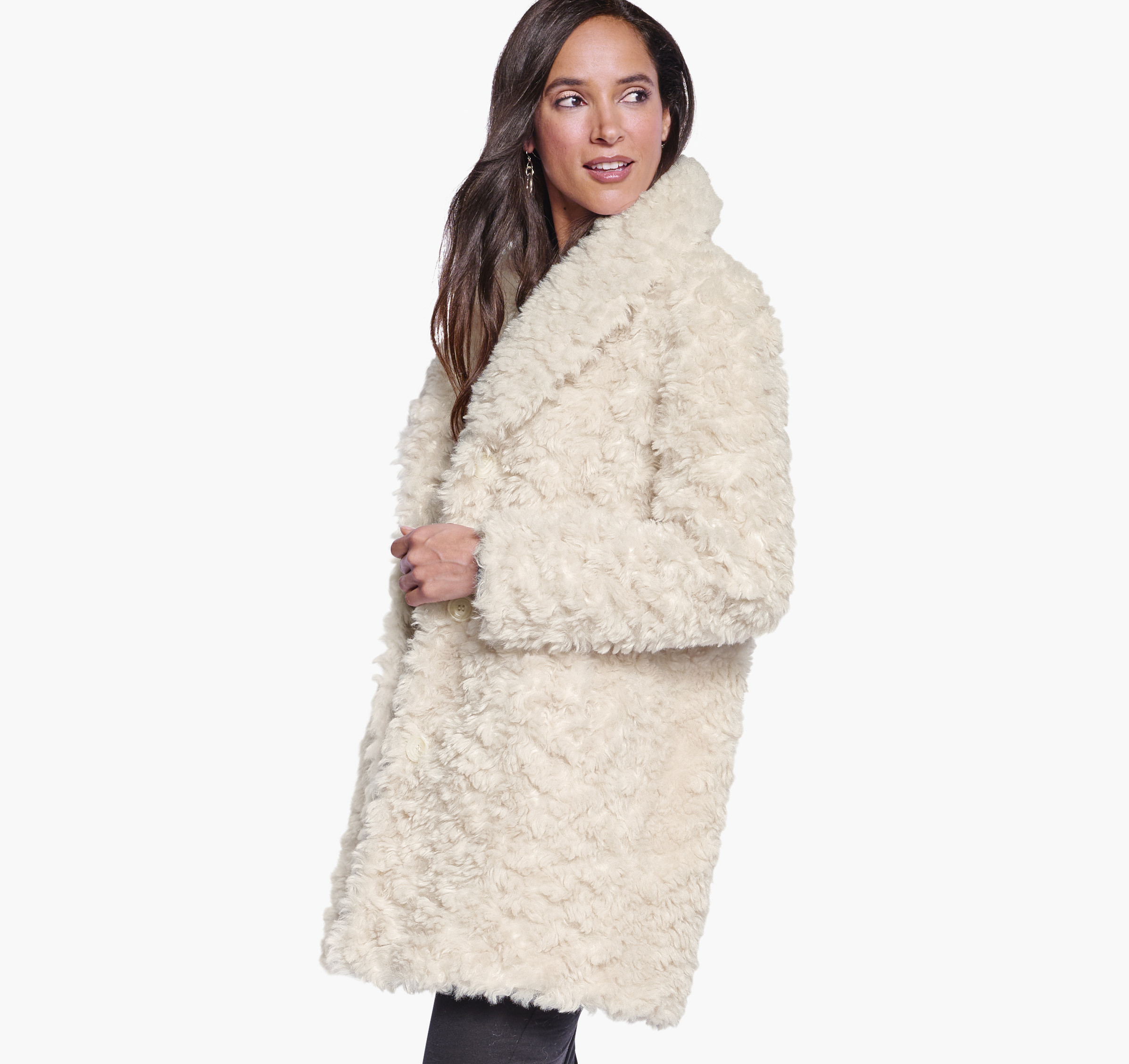Faux-Fur Coat | Johnston & Murphy