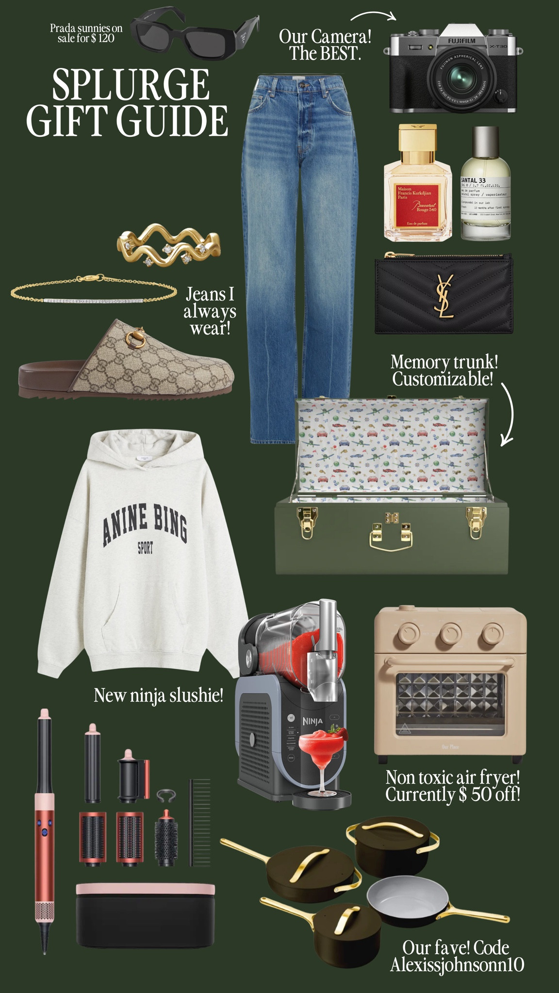 Splurge gifts!

#gift #guiftguide #splurge #luxury

#LTKGiftGuide #LTKSeasonal #LTKHoliday